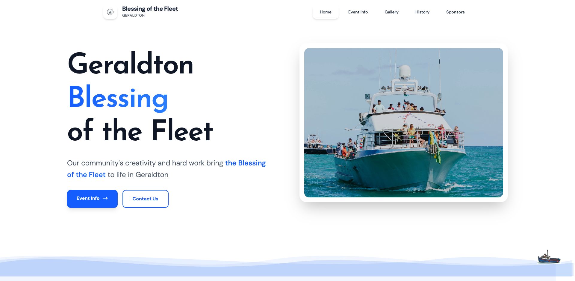 Geraldton Blessing of the Fleet - Company Site
