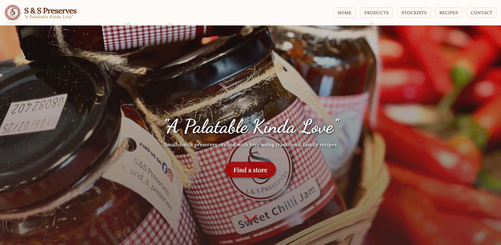 S&S Preserves - Company Site